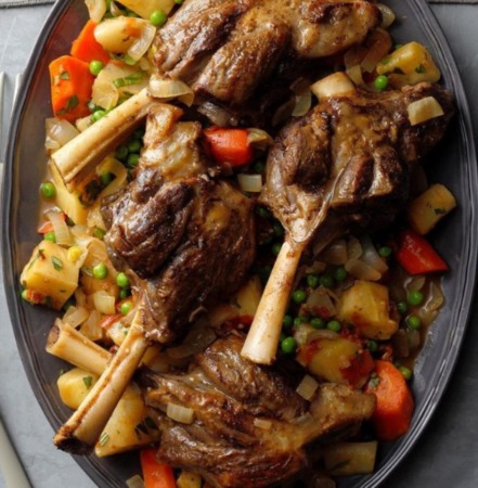 New Zealand Rosemary Lamb Shanks