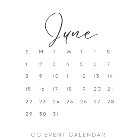 June 2022 Calendar of Events