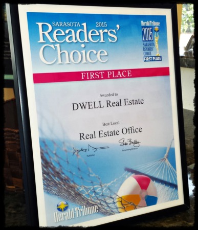 DWELL Real Estate Voted Best Real Estate Office in Sarasota