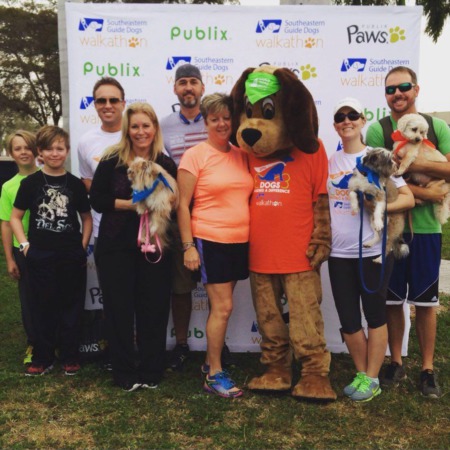 Team DWELLers Rock it at the Southeastern Guide Dogs Walkathon