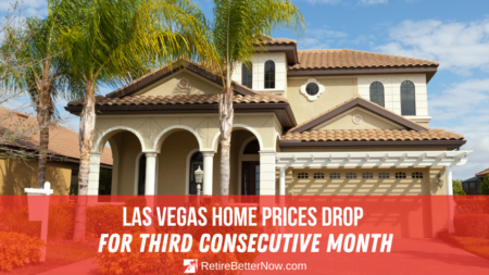 Las Vegas Home Prices Drop for Third Consecutive Month