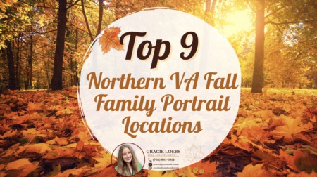 Top 9 Northern VA Fall Family Portrait Locations
