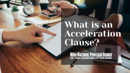 What is an Acceleration Clause?