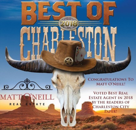 Matt O'Neill Honored as Charleston's Best Real Estate Agent by Charleston City Paper