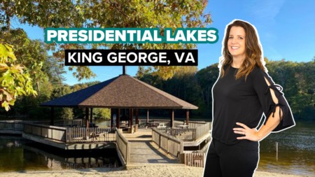 The Presidential Lakes Neighborhood in King George, VA