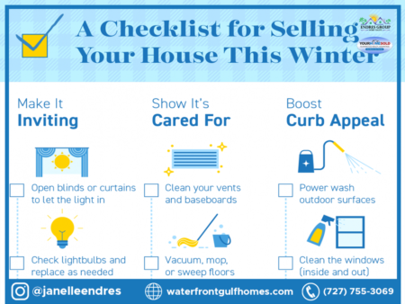 A Checklist for Selling Your House This Winter [INFOGRAPHIC]