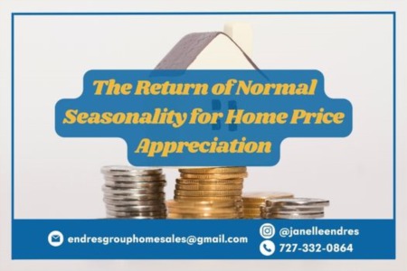 The Return of Normal Seasonality for Home Price Appreciation
