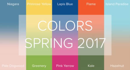 SPRING 2017 COLOR TRENDS FROM PANTONE HAVE US FEELING LIKE WE’RE ON VACATION