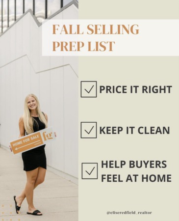 Fall Selling Prep List