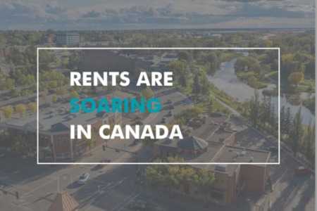 Rents Are Soaring in Canada as Surge of People Goes Undercounted