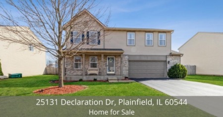 25131 Declaration Dr, Plainfield, IL 60544 | Home for Sale