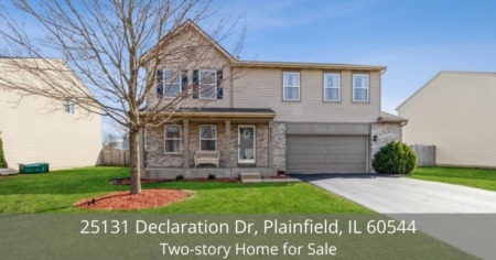 25131 Declaration Dr, Plainfield, IL 60544 | Two-story Home for Sale
