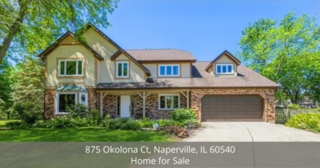 875 Okolona Ct, Naperville, IL 60540 | Home for Sale