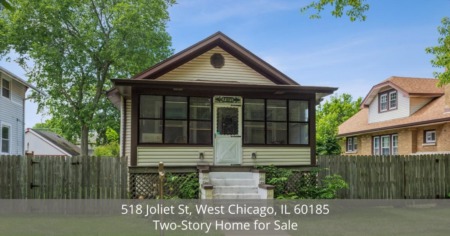 518 Joliet Rd., West Chicago, IL 60185 | Two-story Home for Sale