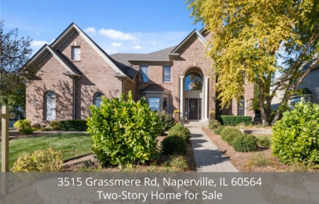 3515 Grassmere Rd, Naperville, IL 60564 | Two-Story Home for Sale