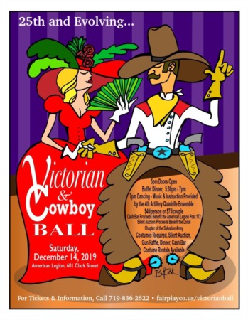 2019 Victorian & Cowboy Ball, December 14th, 2019