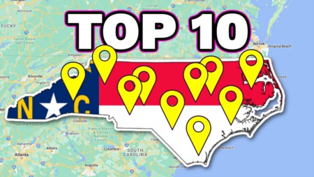 TOP 10 BEST Cities in North Carolina Ranked