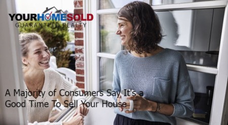 A Majority of Consumers Say It's a Good Time To Sell Your House