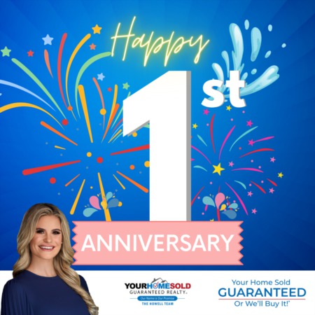 Congratulations on your first work anniversary!
