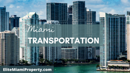 Miami Transportation by Foot, Bike and Public Transportation