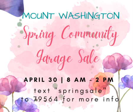 Spring Community Garage Sale 