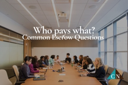 Who pays what? Common Escrow Questions