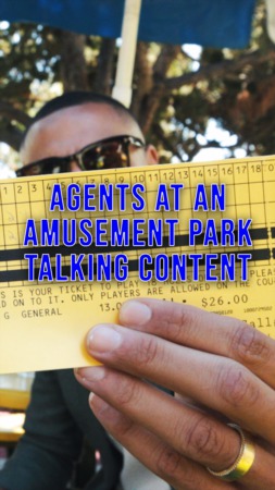 Agents Talking Content at an Amusement Park Coming Soon