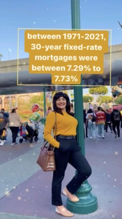 When I bought my first home, interest rates were above 10%