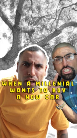 When A Millennial Wants A New Cars