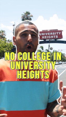 no college in university heights 