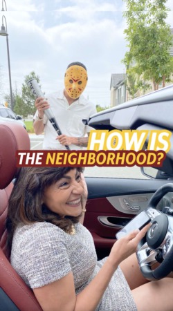 The neighbors are great  