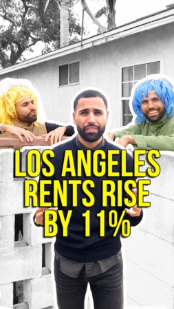 Los Angeles Rents Rise 11% 