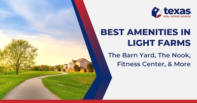 Light Farms Celina Amenities: The Barn Yard, Parks & Pools