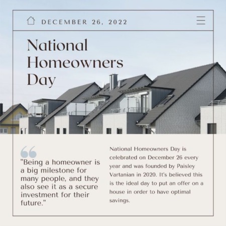 National Homeowners Day