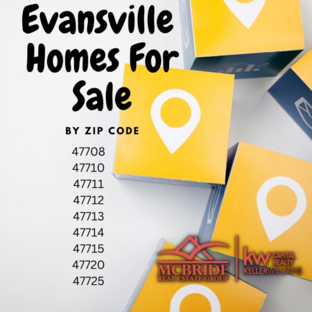 Evansville Homes for sale by Zip Code