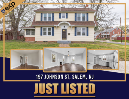 For Sale 197 Johnson St, Salem, NJ by Scott Kompa Group Realtor in Salem NJ