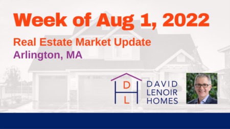 Weekly Real Estate Market Update - Week of August 1, 2022