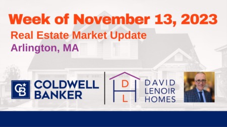 Arlington MA: Weekly Real Estate Market Update - Week of November 13, 2023