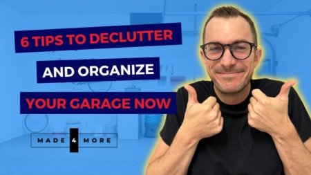 Surprise! You Can Actually Fit a Car In the Garage - 6 Tips to Declutter and Organize Now