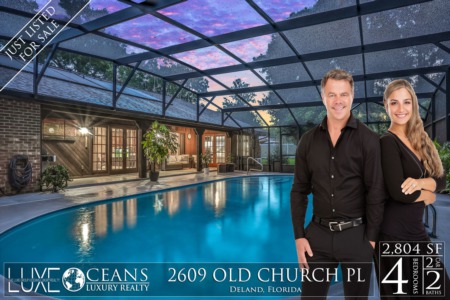 Just Listed Deland Pool Home 2609 Old Church