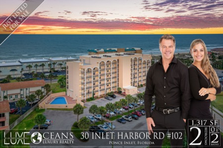 Just Listed Tidewater Condo 102 in Ponce Inlet 