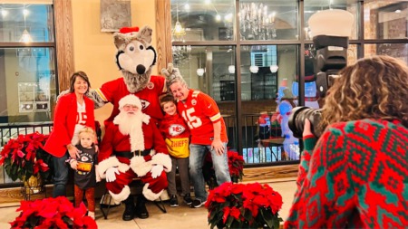 Pictures with Santa and the KC Wolf - 2023 Ask Cathy Recap! 