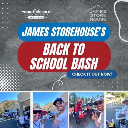 Spreading Smiles and School Supplies: Our Unforgettable Day at James Storehouse's Back to School Bash