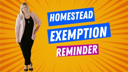 Remember to File Your Homestead Exemption
