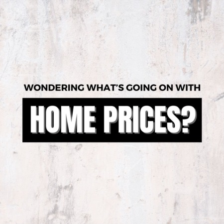 Wondering What’s Going on with Home Prices?