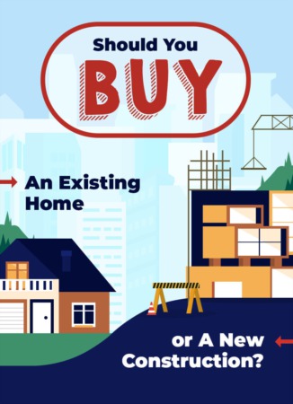 Between An Existing Home or New Construction: Which Should You Buy?