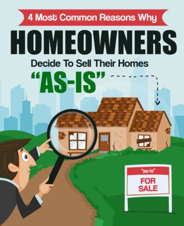 4 Reasons Why Homeowners Decide To Sell Their Homes “As Is”