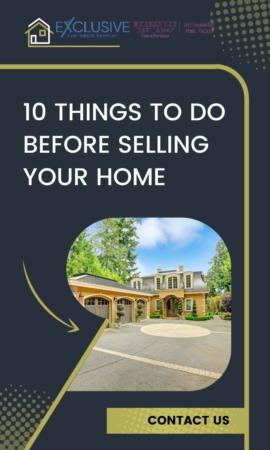 10 Things to Do Before Selling Your Home