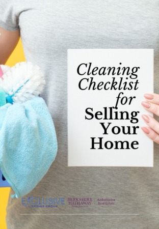 Cleaning Checklist for Selling Your Home