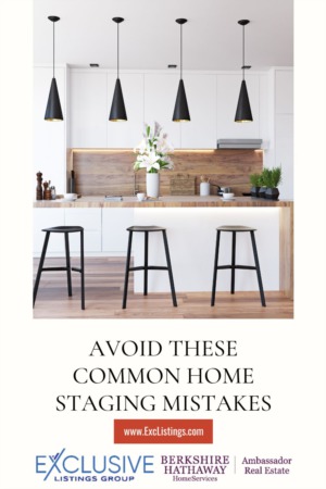 Common Mistakes People Make When Staging Their Homes